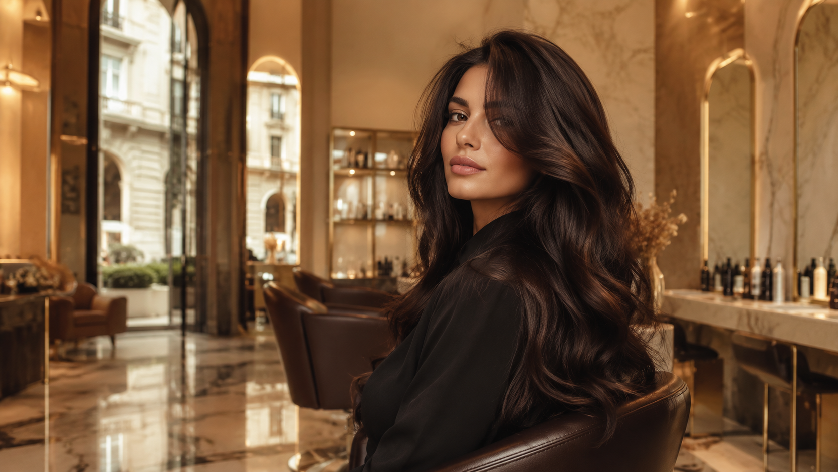 Italian salon hair ritual